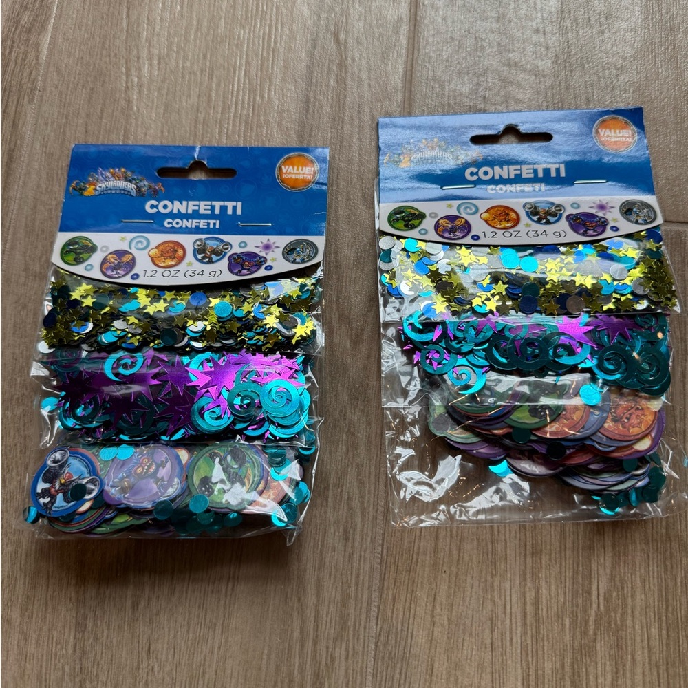 Skylanders confetti pack